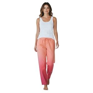 DISNEY Bambi Cotton Ombre Pink PJ/Lounging Pants Size Large — SUPER COMFY!